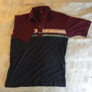 Unisex Partial Button Down Casual Shirt